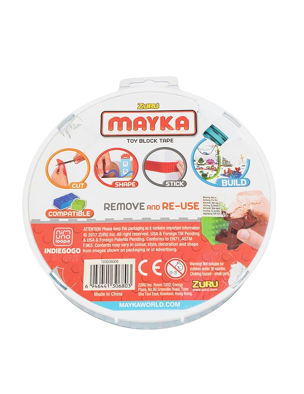 ZURU Mayka rakennuspalikkateippi - Lasten lelut - 10105409241 - 1