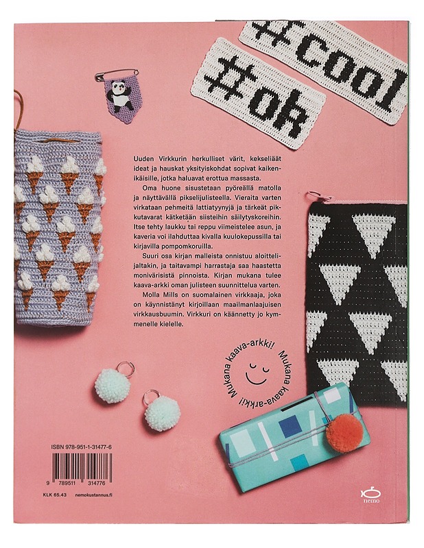 Virkkuri. 4, Kurittomat kuosit - Mills, Molla - Käsityökirjat - 10105409253 - 1