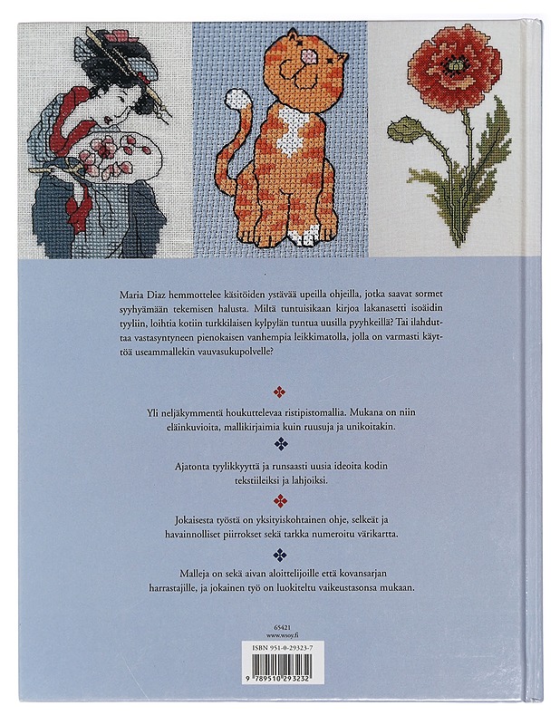 Koristeelliset ristipistot : yli 40 houkuttelevaa mallia ja innostavaa ideaa - Diaz, Maria - Tietokirjat ja oppaat - 10105409258 - 1