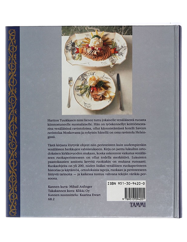Venäläinen keittokirja - Tuukkanen, Hariton - Ruokakirjat - 10105409271 - 1