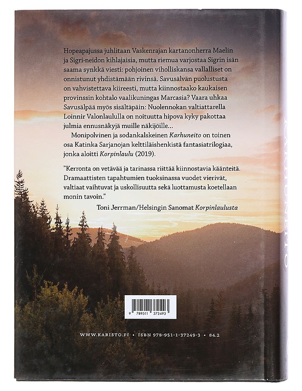 Karhuneito - Katinka Sarjanoja - Fantasia- ja scifi - 10105409307 - 1