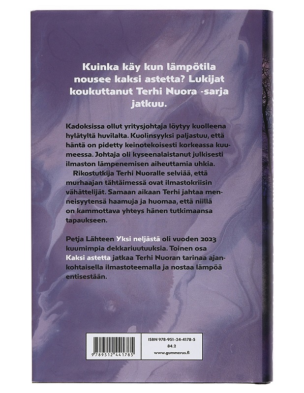 Kaksi astetta - Petja Lähde - Jännitys ja dekkarit - 10105409315 - 1