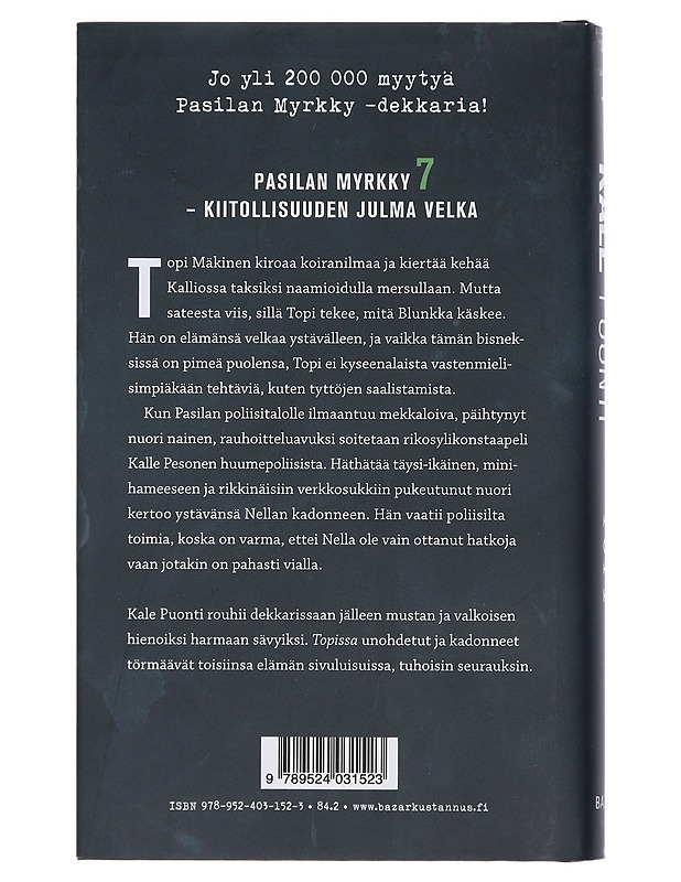 Topi - Kale Puonti - Jännitys ja dekkarit - 10105409359 - 1