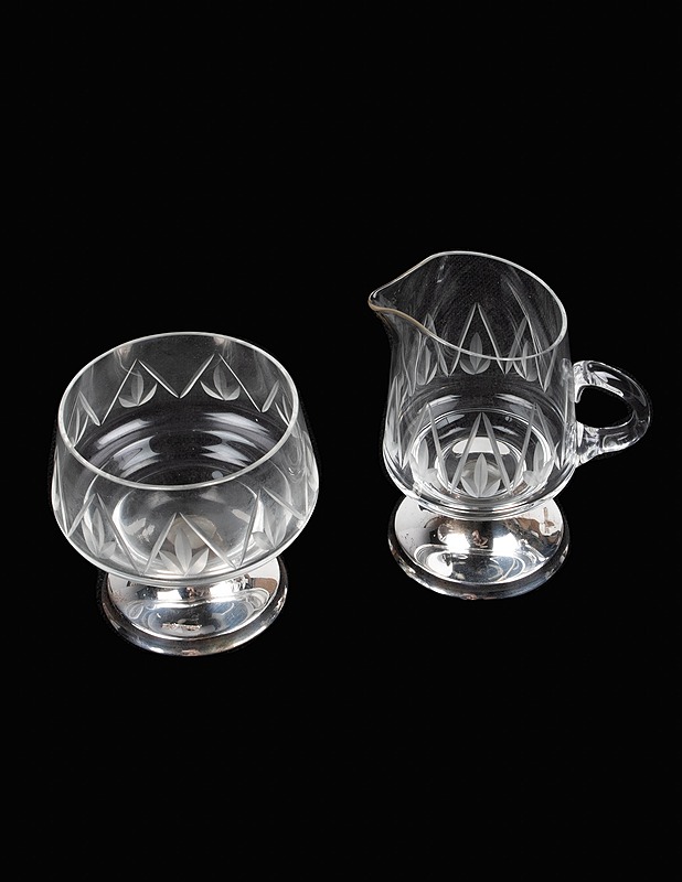 KUOPION KULTASEPPÄ sokerikko ja kermakko setti - Tarjoiluastiat - 10105409422 - 1