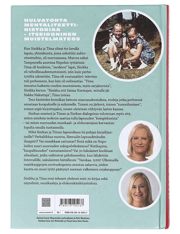 Siskossyndrooma : 60-luku kasvatti meidät - Nopola, Sinikka - Elämäkerrat ja muistelmat - 10105409395 - 1