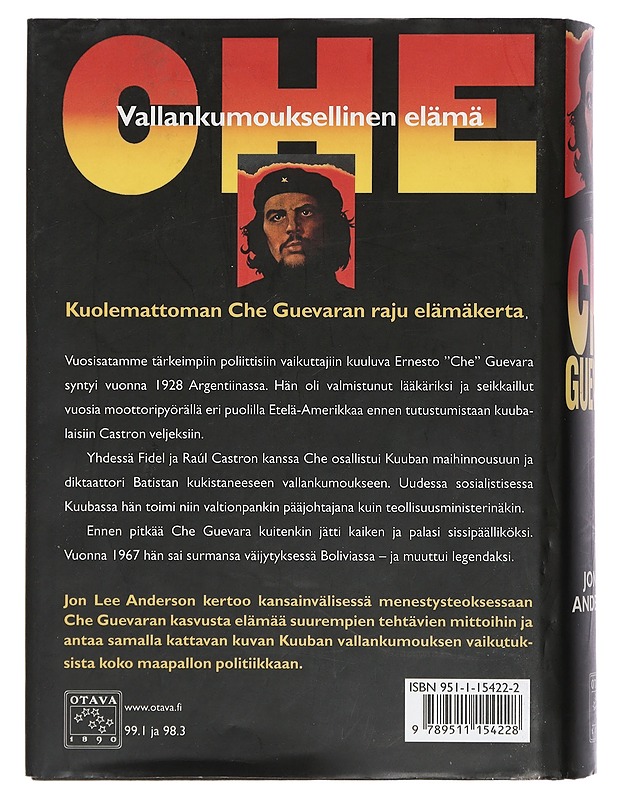 Che - Anderson, Jon Lee - Elämäkerrat ja muistelmat - 10105409421 - 1