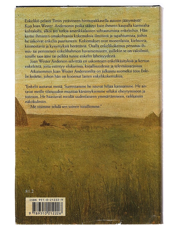 Enkelien ihme : tosikertomuksia taivaallisista vieraista - Anderson, Joan Wester - Romaanit ja novellit - 10105409485 - 1