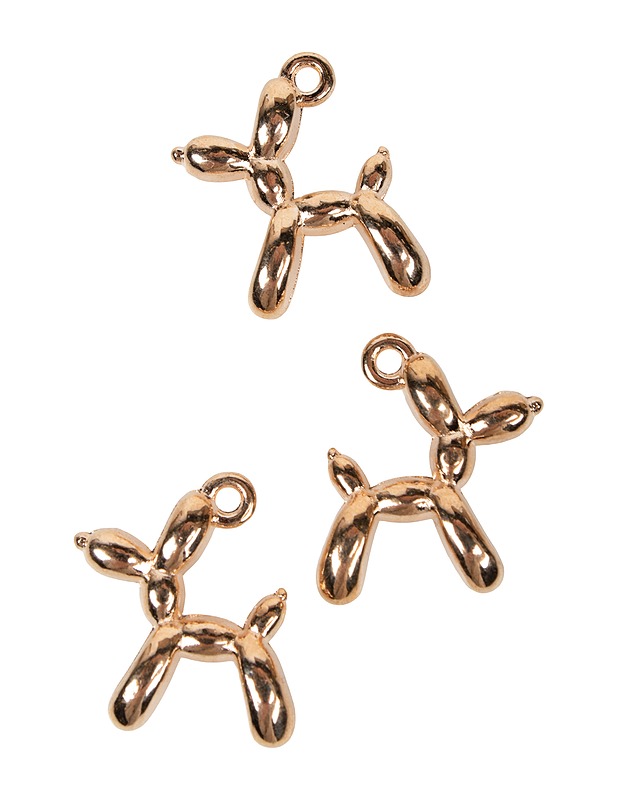 Ilmapallokoira amuletti, 3 kpl - 1 pussi - Askartelu - 10105409561 - 0