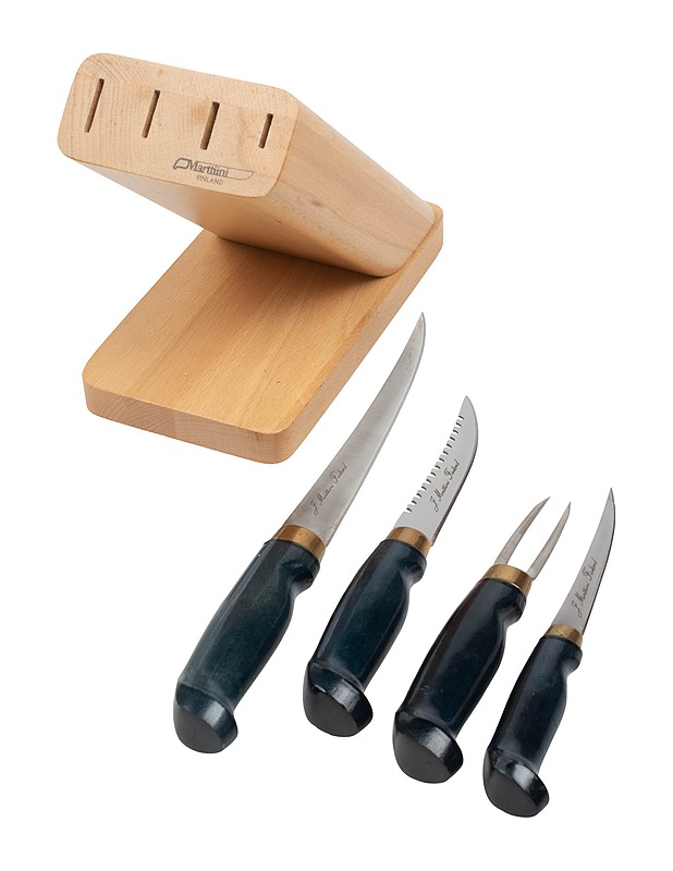 J. MARTTIINI kalaveitset ja teline - Muut astiat - 10105409573 - 0