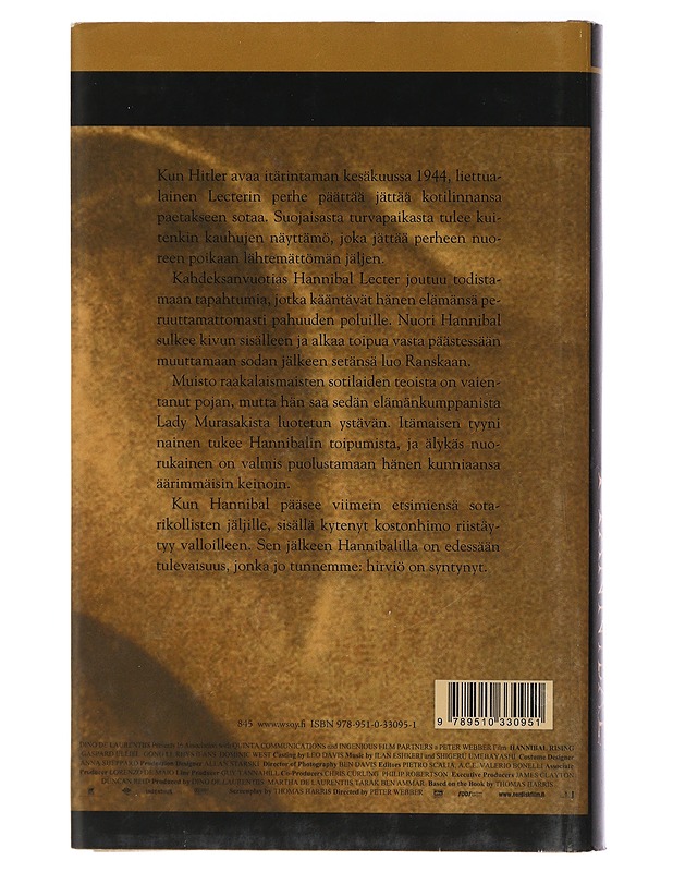 Nuori Hannibal - Harris, Thomas - Romaanit ja novellit - 10105409584 - 1