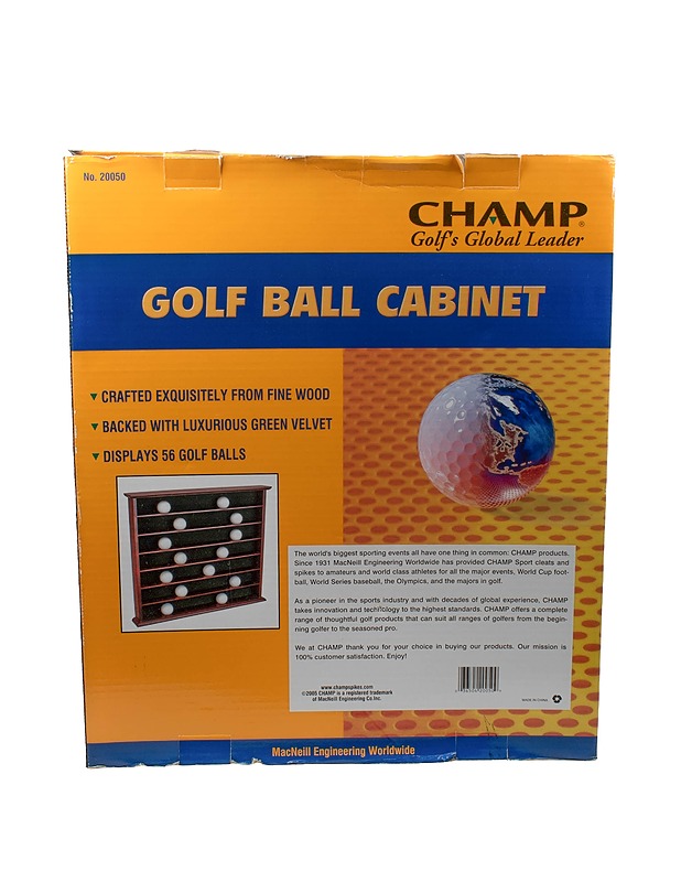 CHAMP Golf Ball Cabinet hylly - Muut urheiluvälineet ja vapaa-aika - 10105409611 - 1