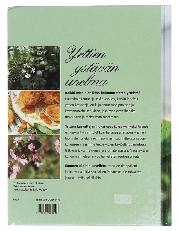 Suuri yrttikirja - McVicar, Jekka - Tietokirjat ja oppaat - 10105409627 - 1