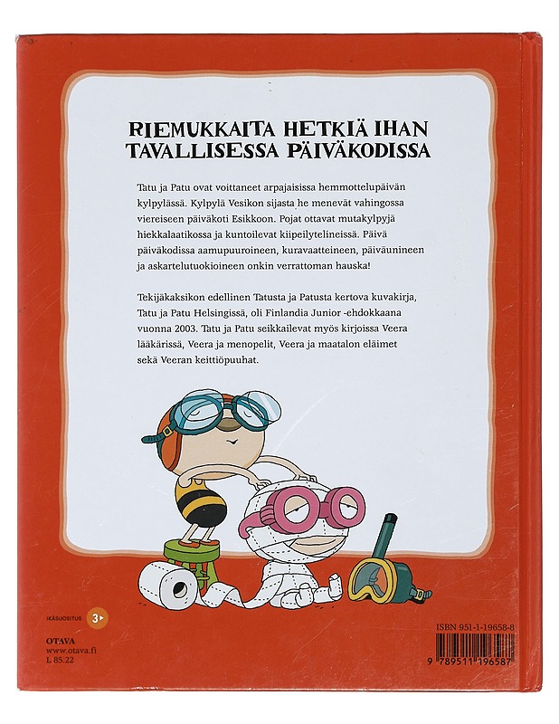Tatu ja Patu päiväkodissa - Havukainen, Aino, Toivonen, Sami - Lastenkirjat - 10105409643 - 1