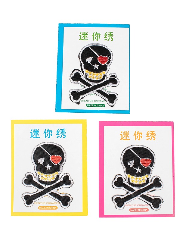 Kangasmerkki, 3 kpl - Ompelu - 10105409648 - 0