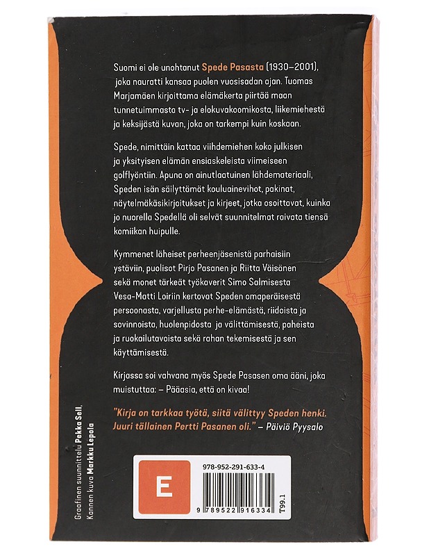 Spede, nimittäin - Tuomas Marjamäki - Elämäkerrat ja muistelmat - 10105409693 - 1