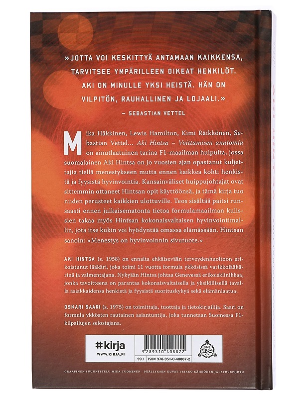 Aki Hintsa : voittamisen anatomia - Oskari Saari - Elämäkerrat ja muistelmat - 10105409695 - 1