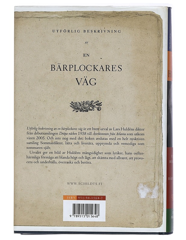 Utförlig beskrivning av en bärplockares väg : dikter från femtio år - Lars Huldén - Romaanit ja novellit - 10105409710 - 1