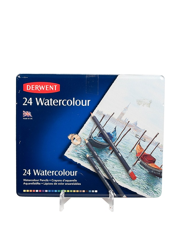 DERWENT Watercolour akvarellikynä, 24 kpl - Askartelu - 10105409735 - 0