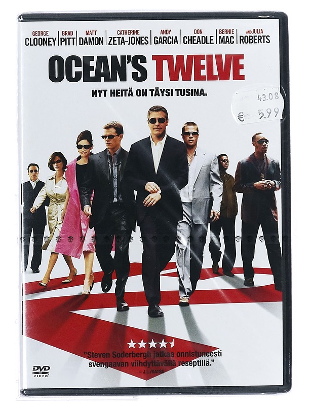 Ocean's Twelve - DVD - DVD-elokuvat - 10105409745 - 0