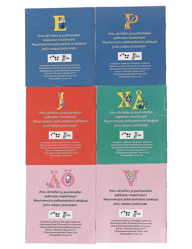 Muumi Aakkos minikirja - Jansson, Tove - Lastenkirjat - 10105409774 - 1
