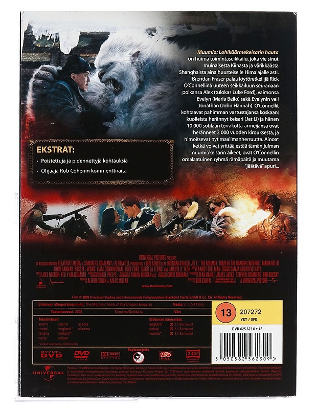 Muumio: Lohikäärmekeisarin Hauta - DVD - DVD-elokuvat - 10105409784 - 1