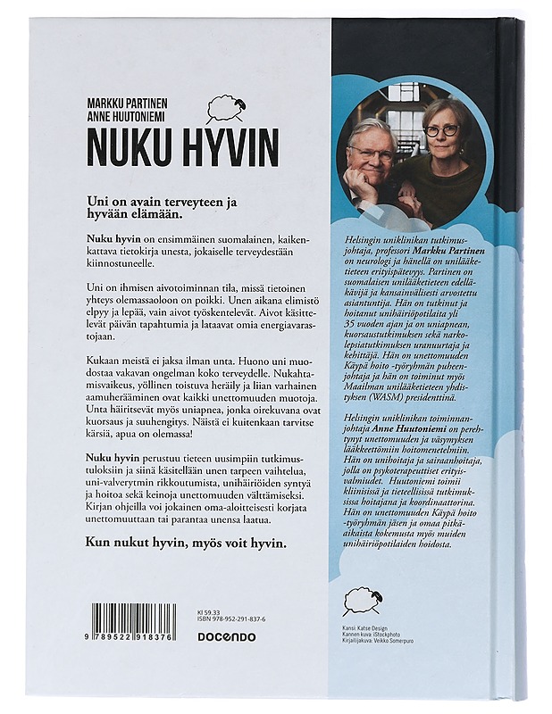 Nuku hyvin - Partinen, Markku - Tietokirjat ja oppaat - 10105409814 - 1