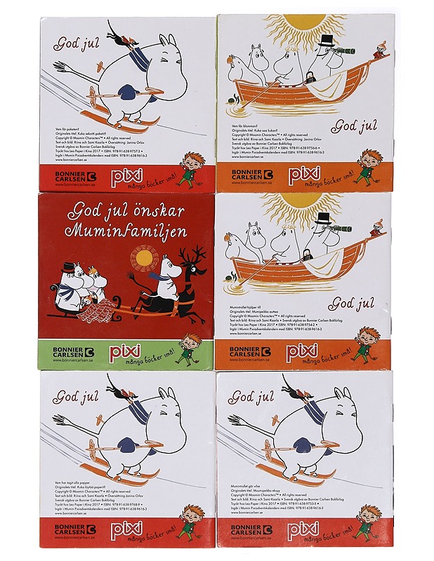 Muumi Minikuvakirja - Kaarla, Riina ja Sami - Lastenkirjat - 10105409835 - 1