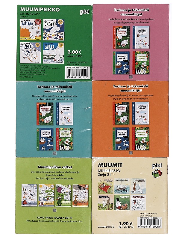 Muumi Minikuvakirja - Tammi - Lastenkirjat - 10105409848 - 1