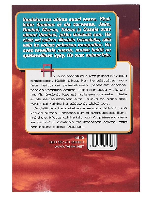 Päätös - Applegate, Katherine - Fantasia- ja scifi - 10105409851 - 1