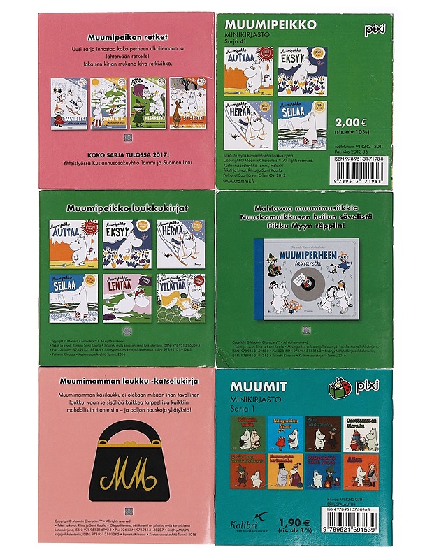 Muumi Minikuvakirja - Tammi - Lastenkirjat - 10105409855 - 1