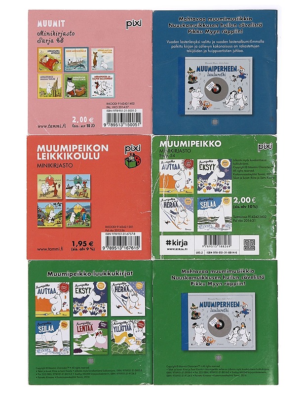 Muumi Minikuvakirja - Tammi - Lastenkirjat - 10105409859 - 1