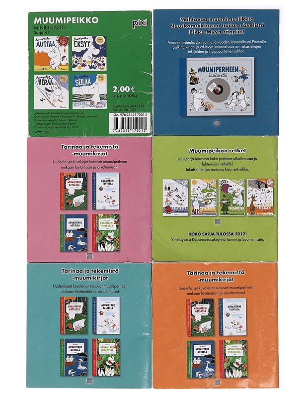 Muumi Minikuvakirja - Tammi - Lastenkirjat - 10105409867 - 1