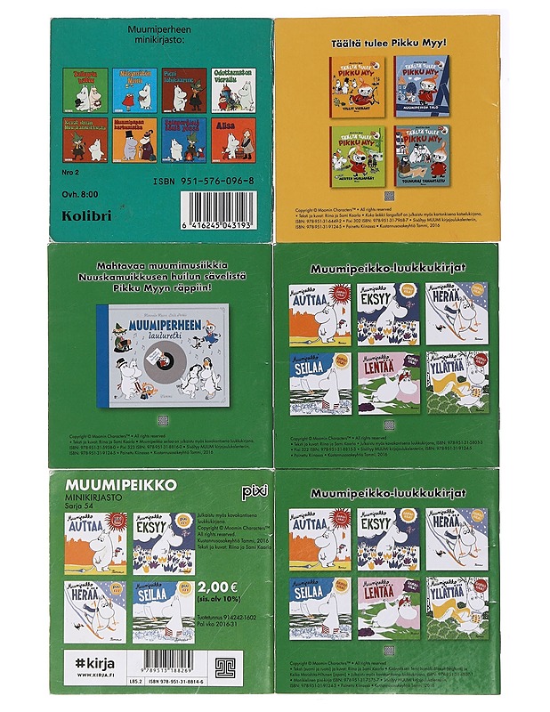 Muumi Minikuvakirja - Tammi - Lastenkirjat - 10105409873 - 1