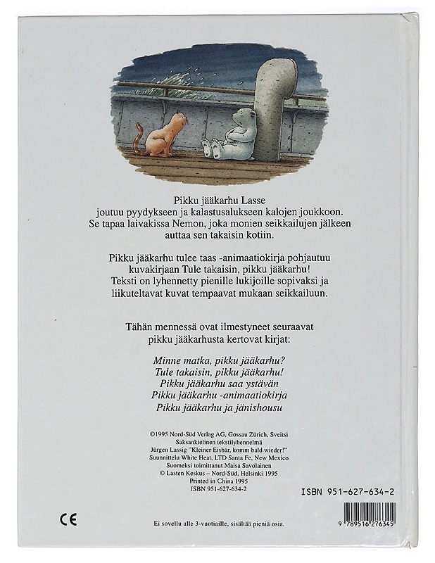 Pikku jääkarhu tulee taas - Beer, Hans de - Lastenkirjat - 10105409893 - 1