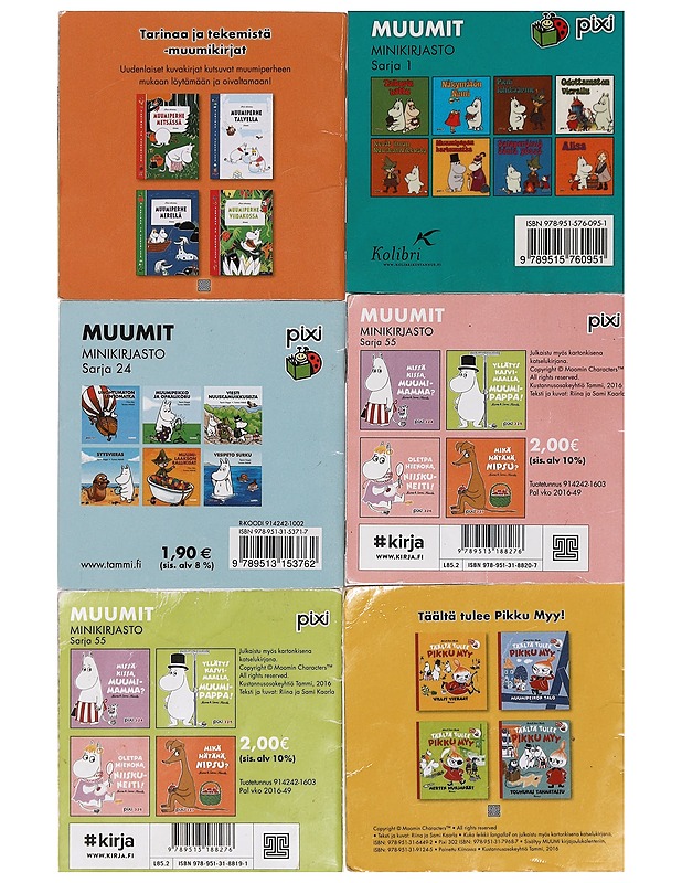 Muumi Minikuvakirja - Tammi - Lastenkirjat - 10105409909 - 1