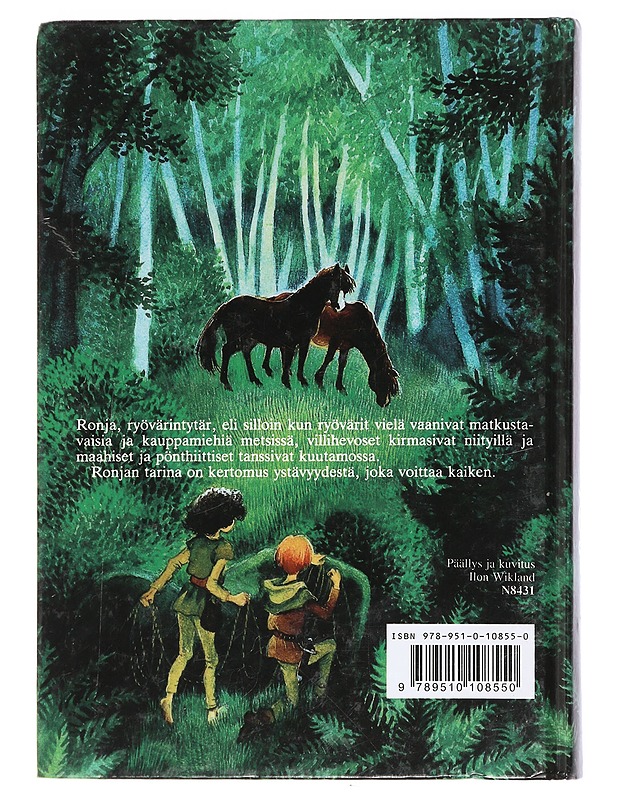 Ronja, ryövärintytär - Astrid Lindgren - Lastenkirjat - 10105409963 - 1