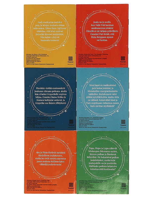 Disney/Pixar minikirjat - Tammi - Lastenkirjat - 10105409968 - 1