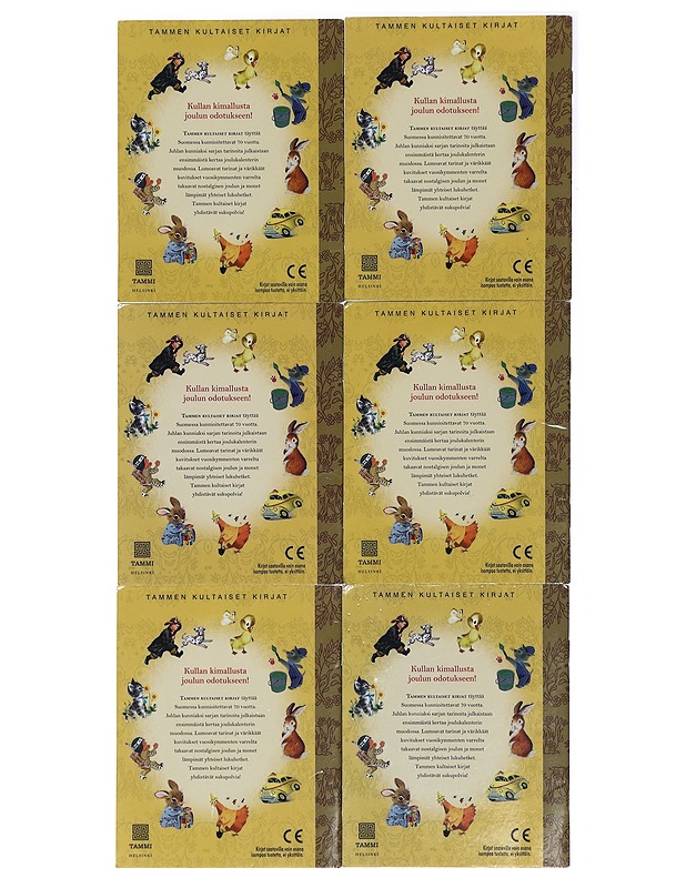 Minikirjat 6kpl - Tammi - Lastenkirjat - 10105409976 - 1
