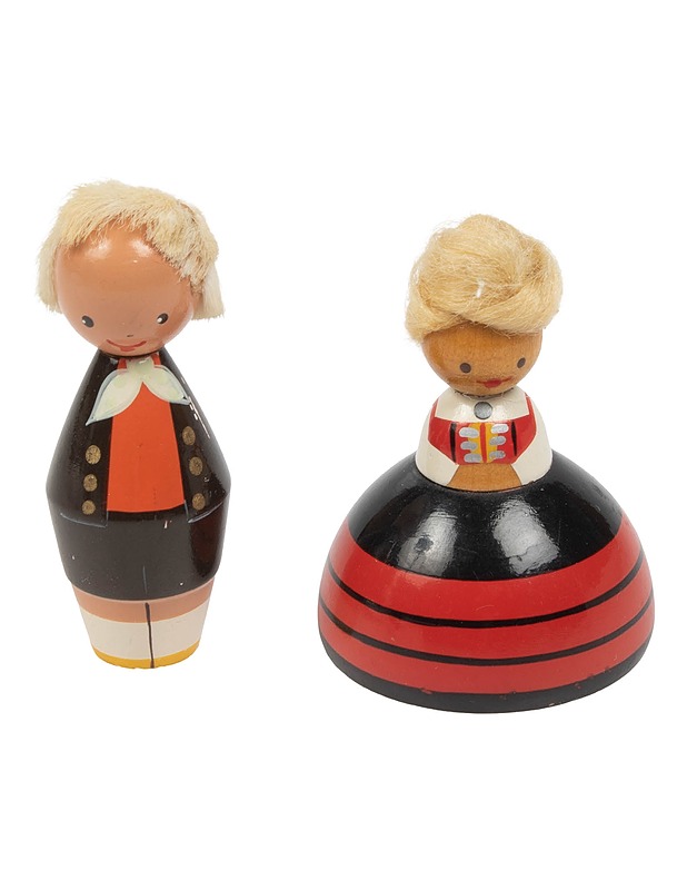 SALVO puukoriste figuuri, 2 kpl - Koriste-esineet - 10105410065 - 0