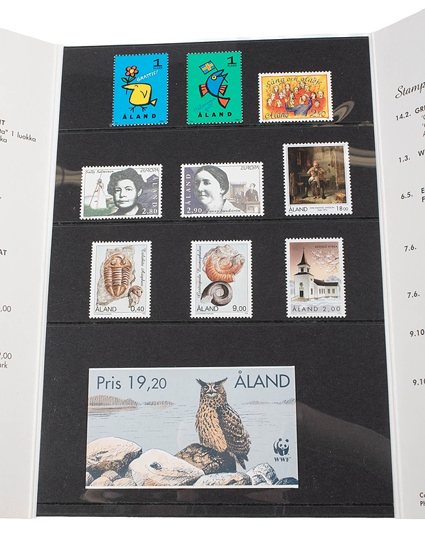 Ahvenanmaan postimerkit 1996 - Askartelu - 10105410077 - 2