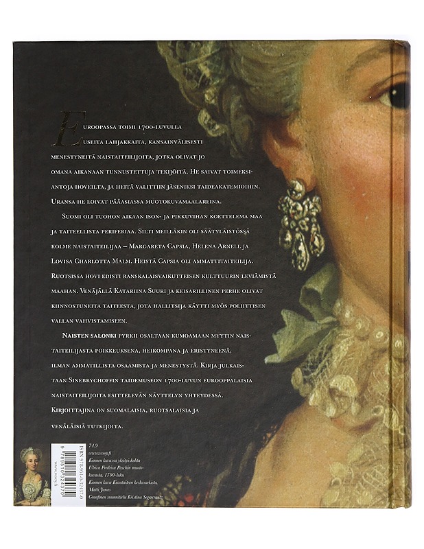 Naisten salonki : 1700-luvun eurooppalaisia naistaiteilijoita - Aartomaa, Ulla - Elämäkerrat ja muistelmat - 10105410080 - 1