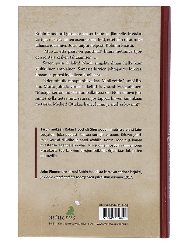 Robin Hood - Finnemore, John - Nuorten kirjat - 10105410085 - 1