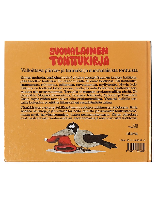 Suomalainen tonttukirja - Kunnas, Mauri - Lastenkirjat - 10105410082 - 1