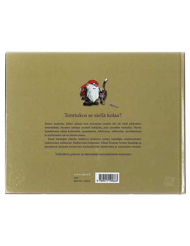 Suomalainen tonttukirja - Kunnas, Mauri - Lastenkirjat - 10105410095 - 1