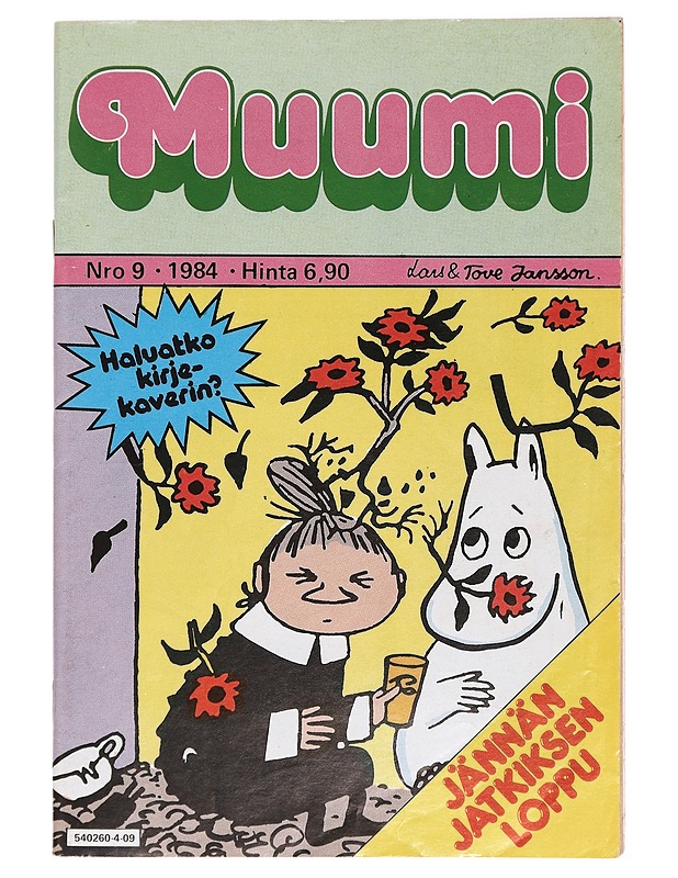 Muumi Nro 9 - Jansson, Tove - Sarjakuvat - 10105410102 - 0