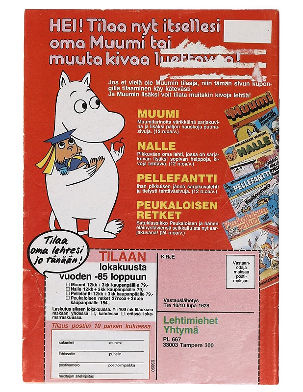 Muumi Nro 9 - Jansson, Tove - Sarjakuvat - 10105410102 - 1