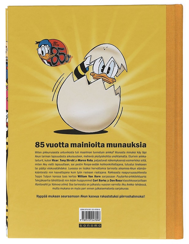 Munasta minuksi : Aku Ankan kasvutarina - Lockman, Vic - Sarjakuvat - 10105410103 - 1