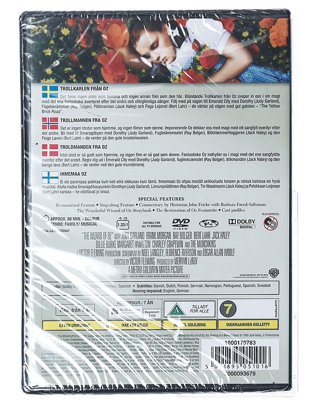 The Wizard Of Oz - DVD - DVD-elokuvat - 10105410116 - 1