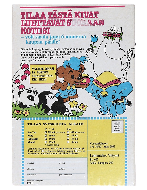 Muumi Nro 8 - Sarjakuvat - 10105410133 - 1