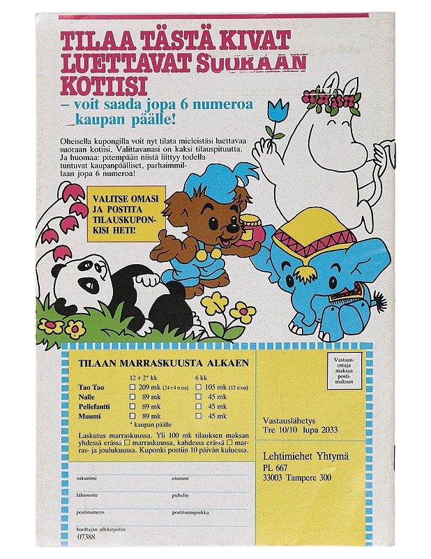 Muumi Nro. 4 - Jansson, Tove - Sarjakuvat - 10105410135 - 1